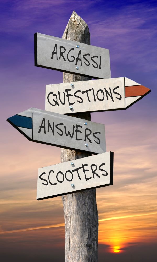 faqs about scooter rental in argassi